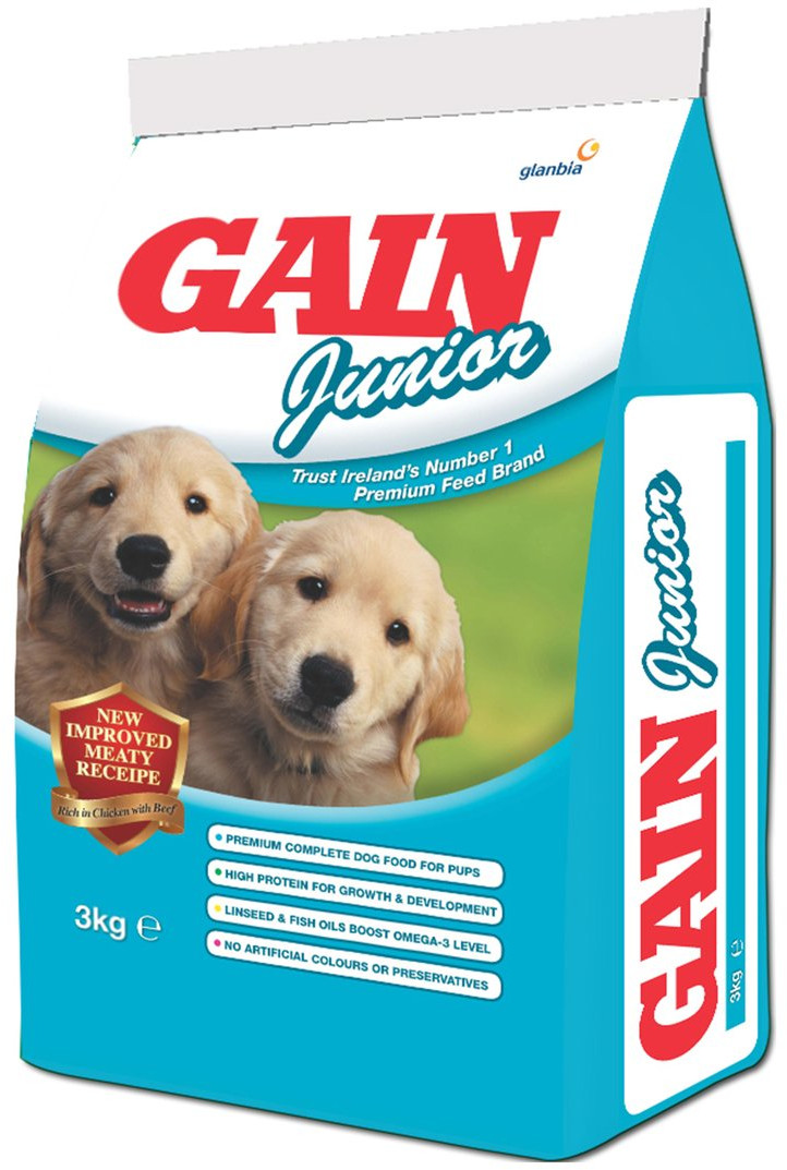GAIN Junior Dog Food 3kg Premier Pet Food